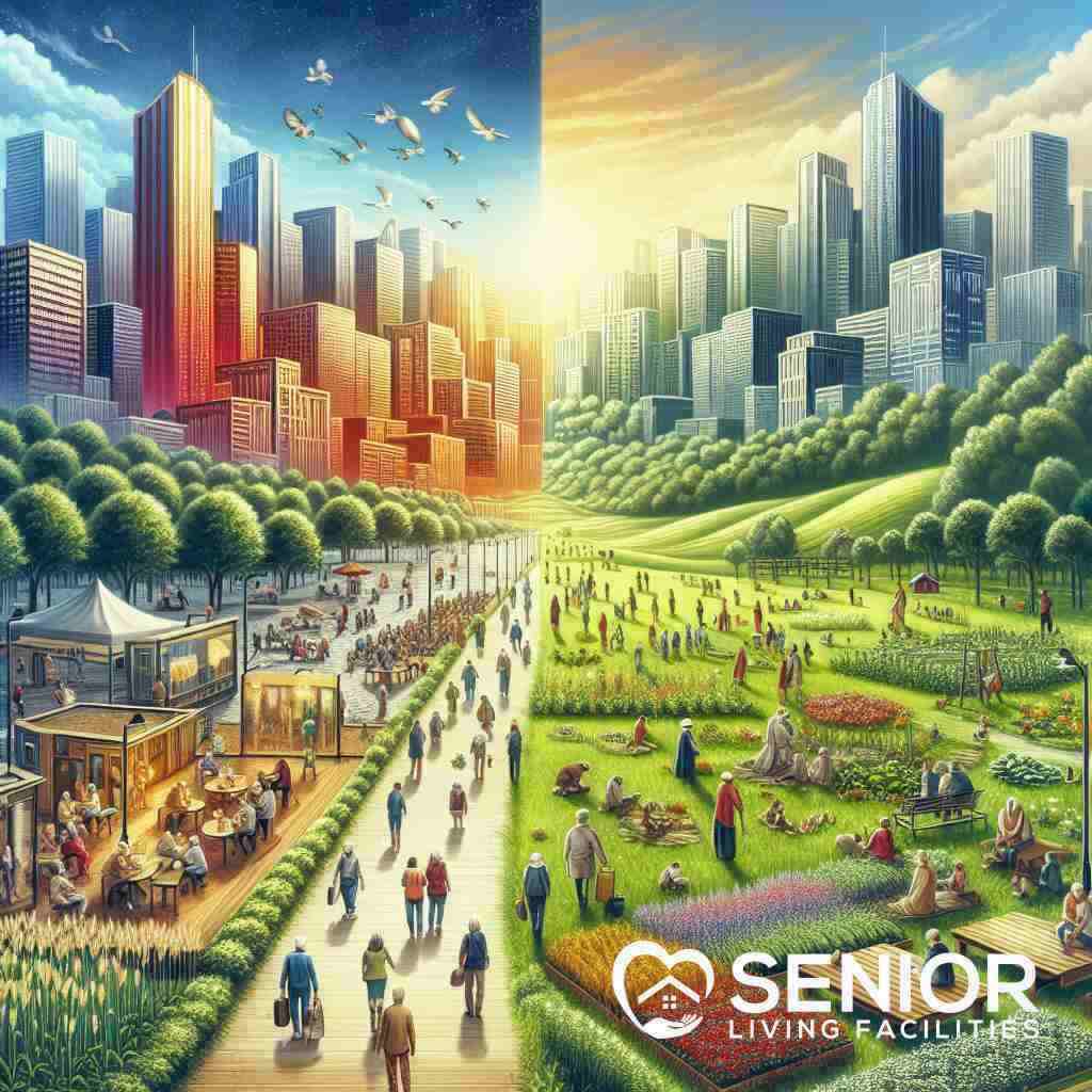 Comparing Urban and Rural Senior Living Dynamics
