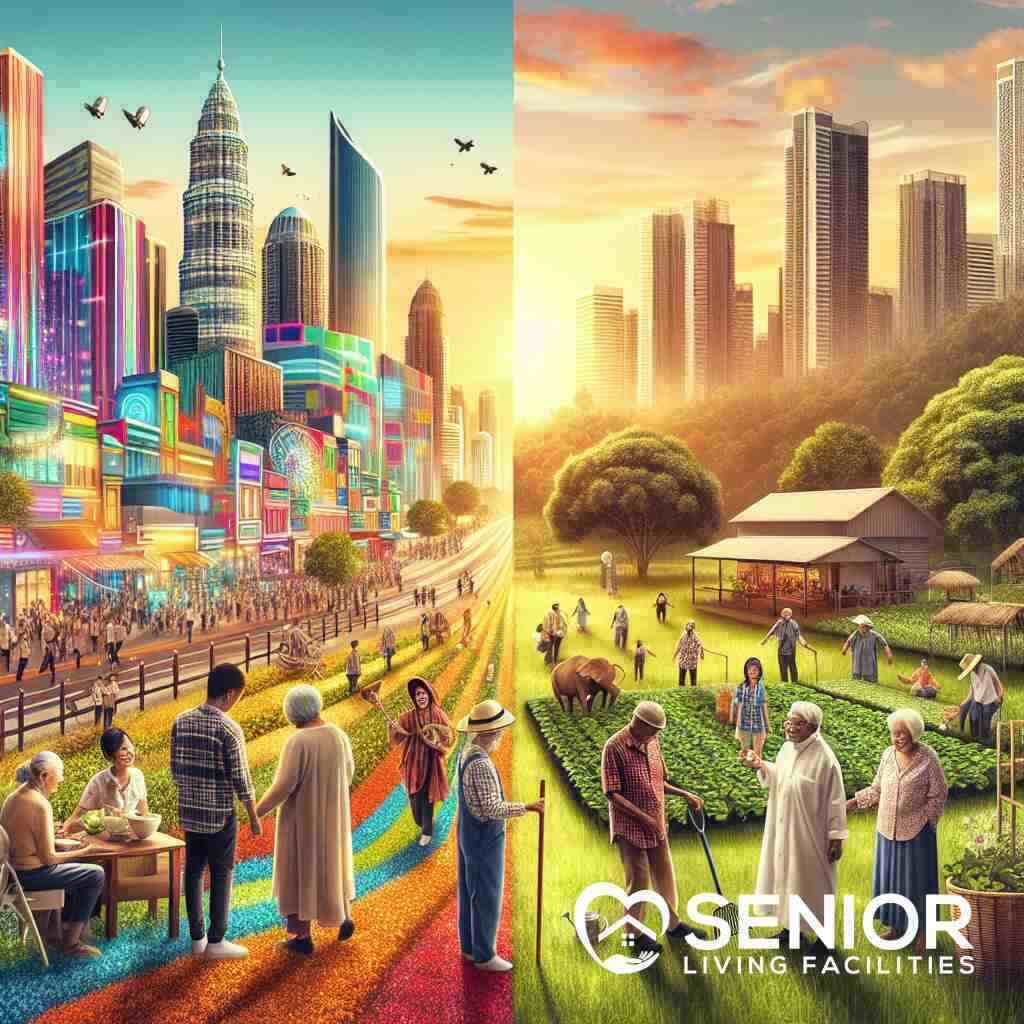 Comparing Urban and Rural Senior Living Dynamics