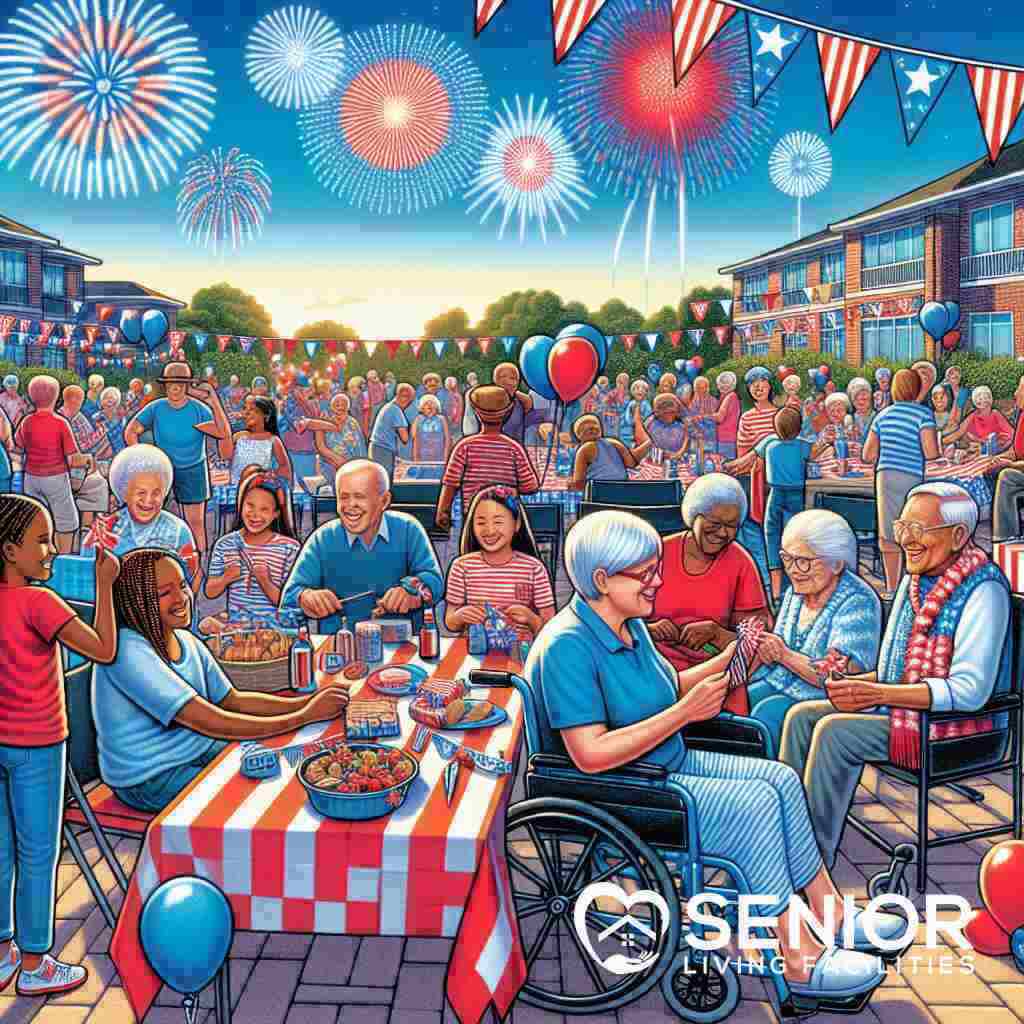 How Senior Living Facilities Enhance Independence Day Celebrations