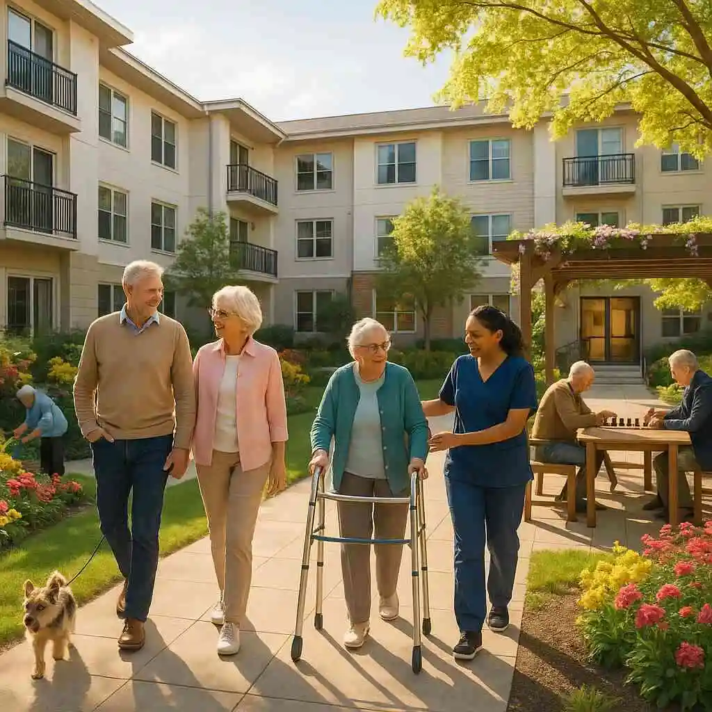 Assisted vs Independent Choices at Senior Living Facilities