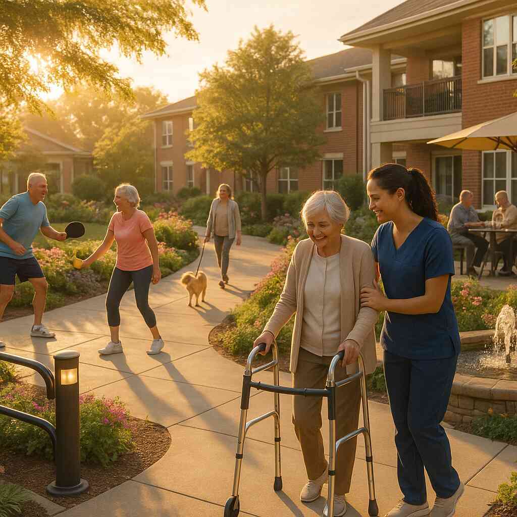 Assisted vs Independent Living at Senior Living Facilities
