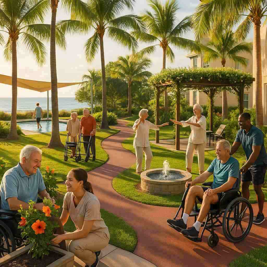 How Senior Living Facilities Florida Elevate Outdoor Therapy