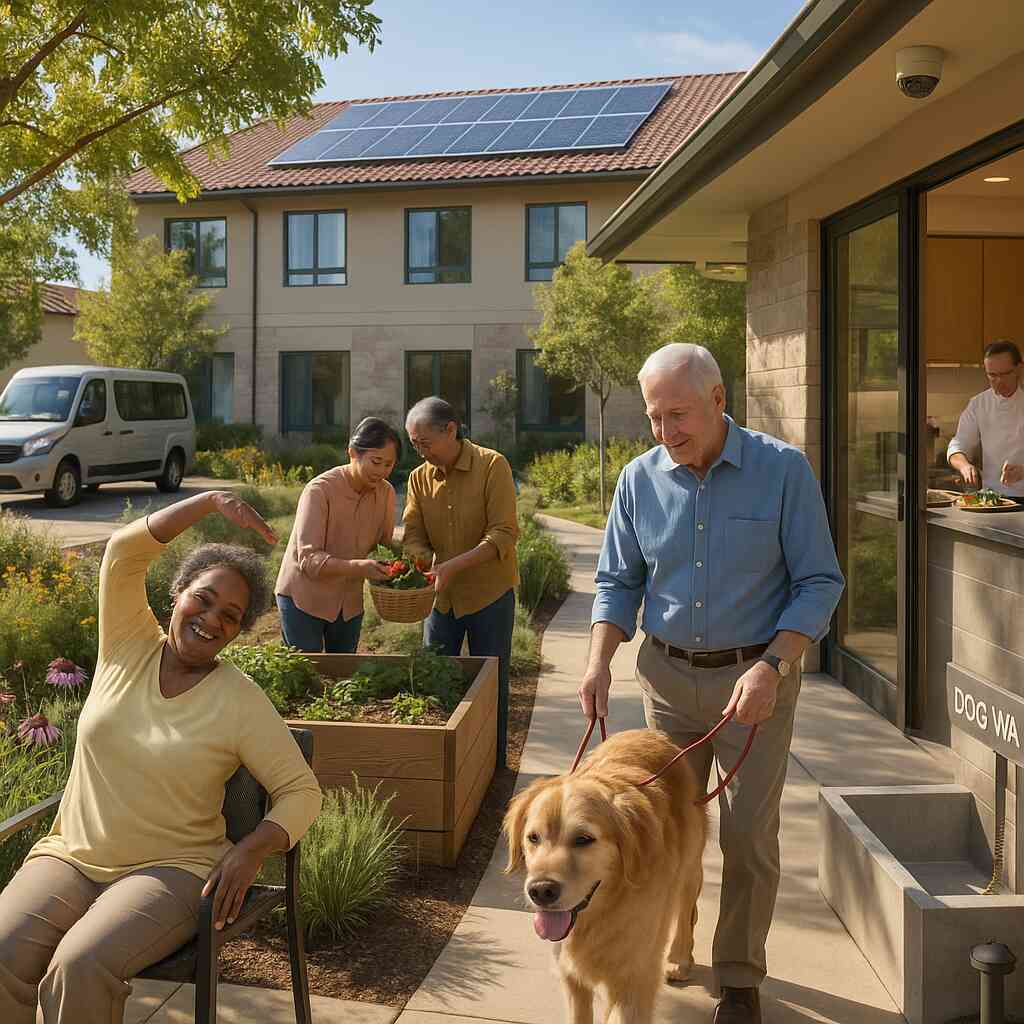 How Senior Living Facilities Near You Optimize Daily Life