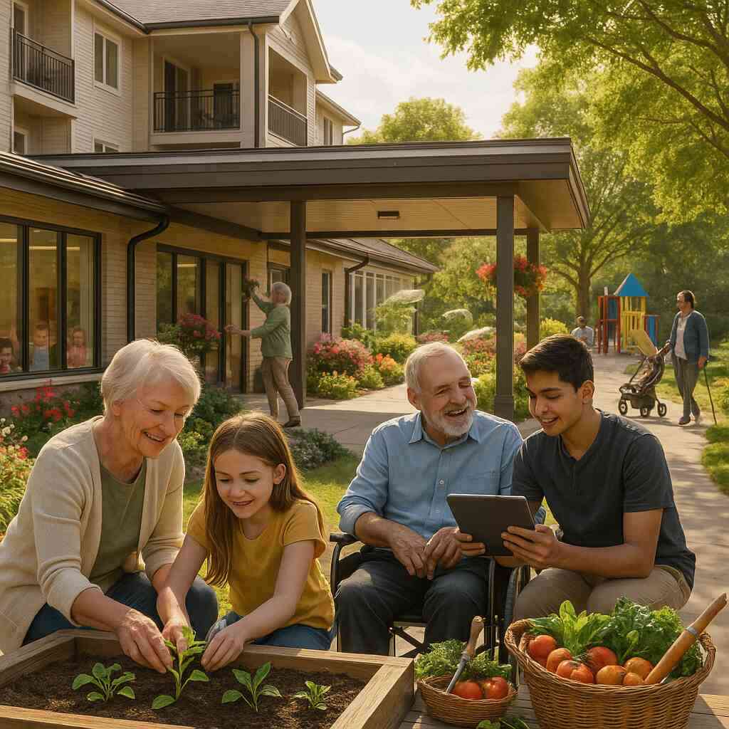 Intergen Life at Senior Living Facilities What It Means