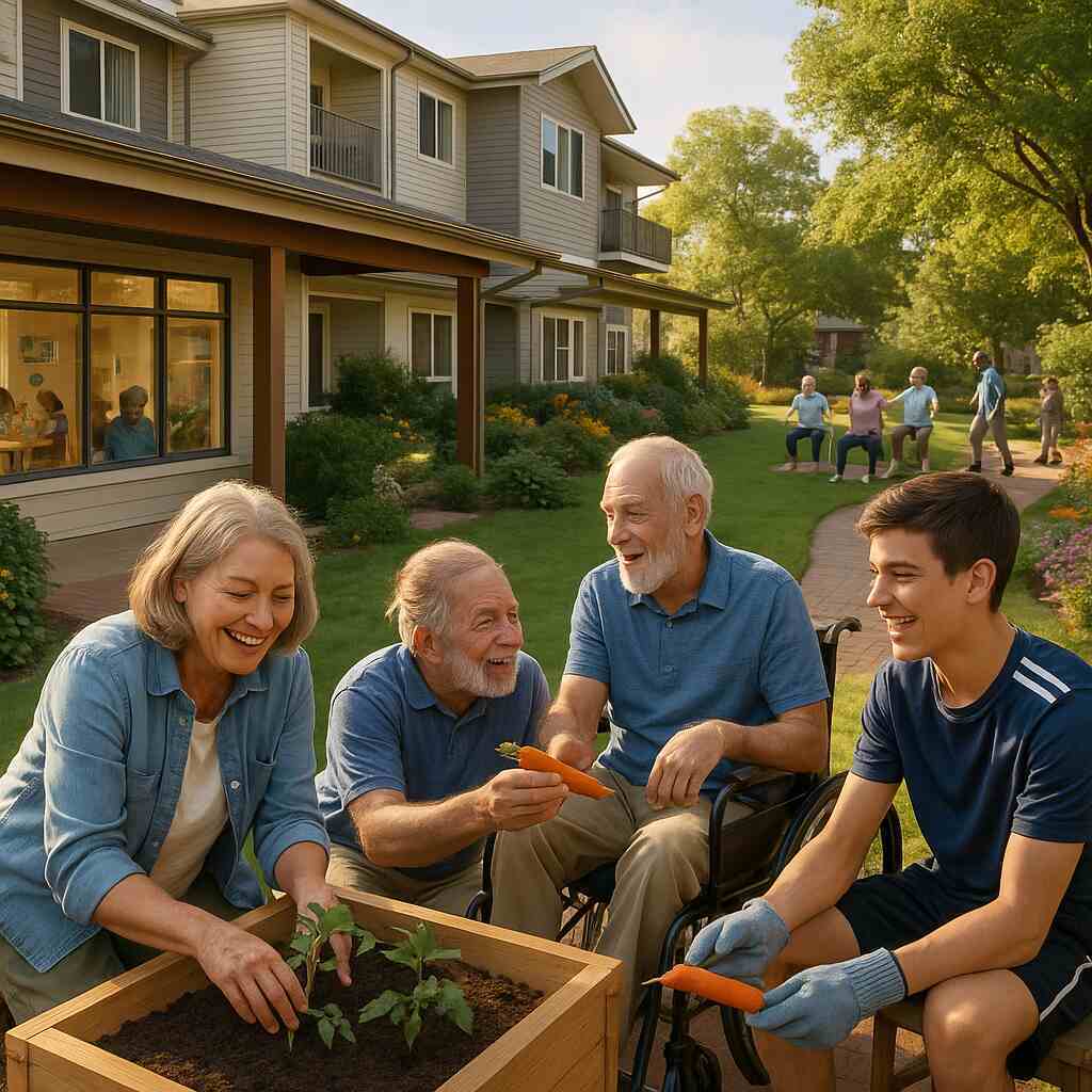 Intergen Life at Senior Living Facilities What It Means
