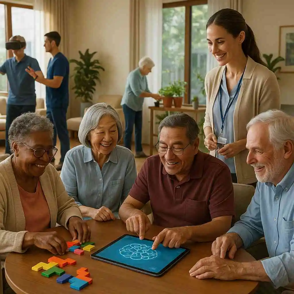 Review Cognitive Fitness at Senior Living Facilities