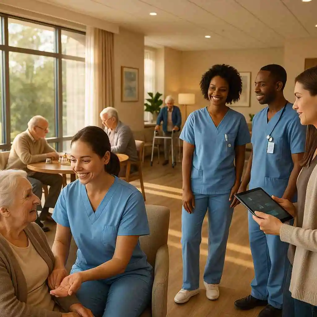 Review State Nurse Ratios in Senior Living Facilities