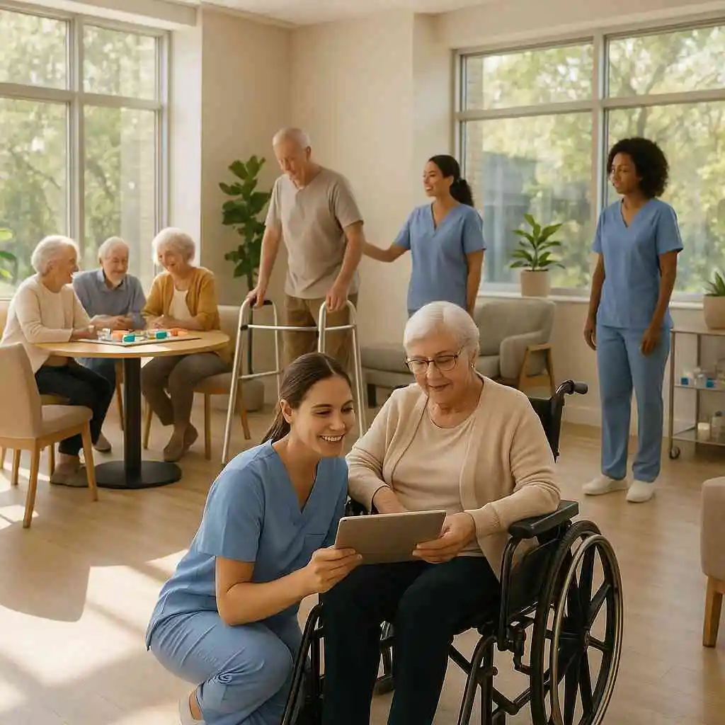 Review State Nurse Ratios in Senior Living Facilities