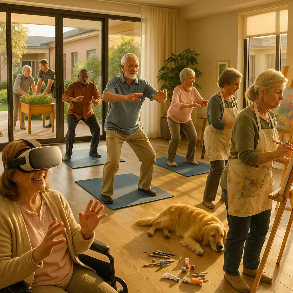 What Does Enrichment Mean at Senior Living Facilities Today