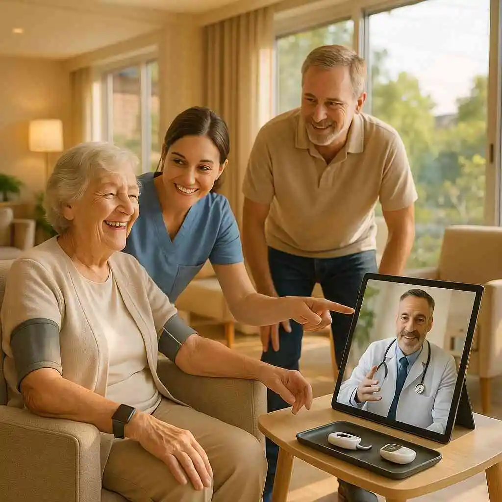 Compare Telehealth Quality in Senior Living Facilities