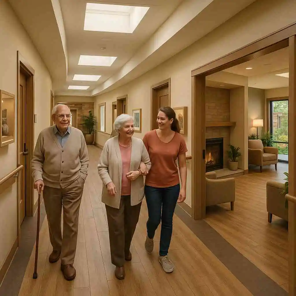 Optimal Memory Care Layouts in Senior Living Facilities