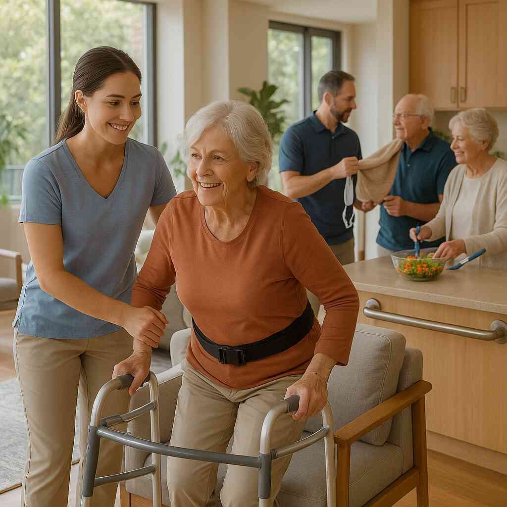Senior Living Facilities explain activities of daily living