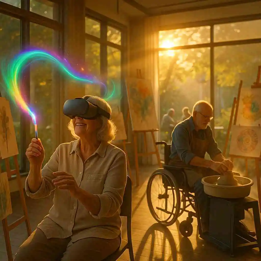 What Are Emerging Art Therapies at Senior Living Facilities