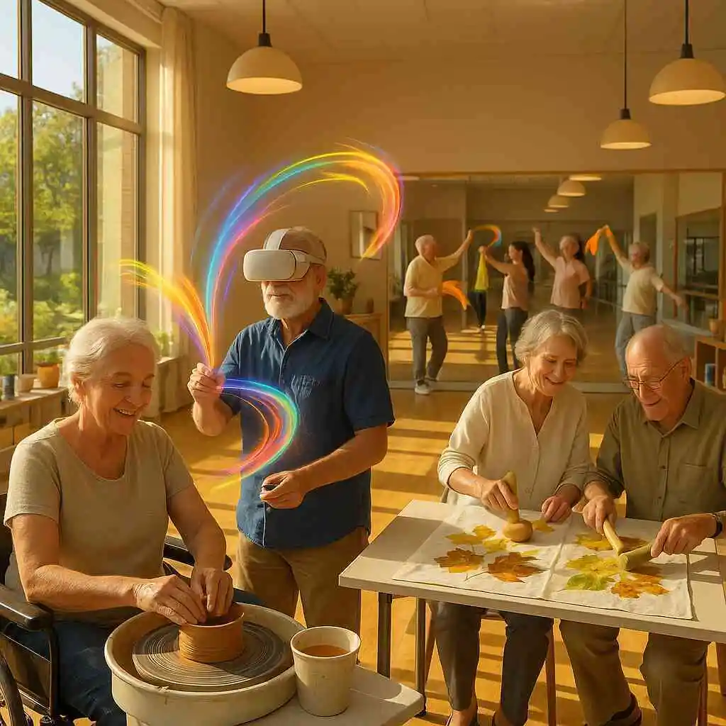 What Are Emerging Art Therapies at Senior Living Facilities