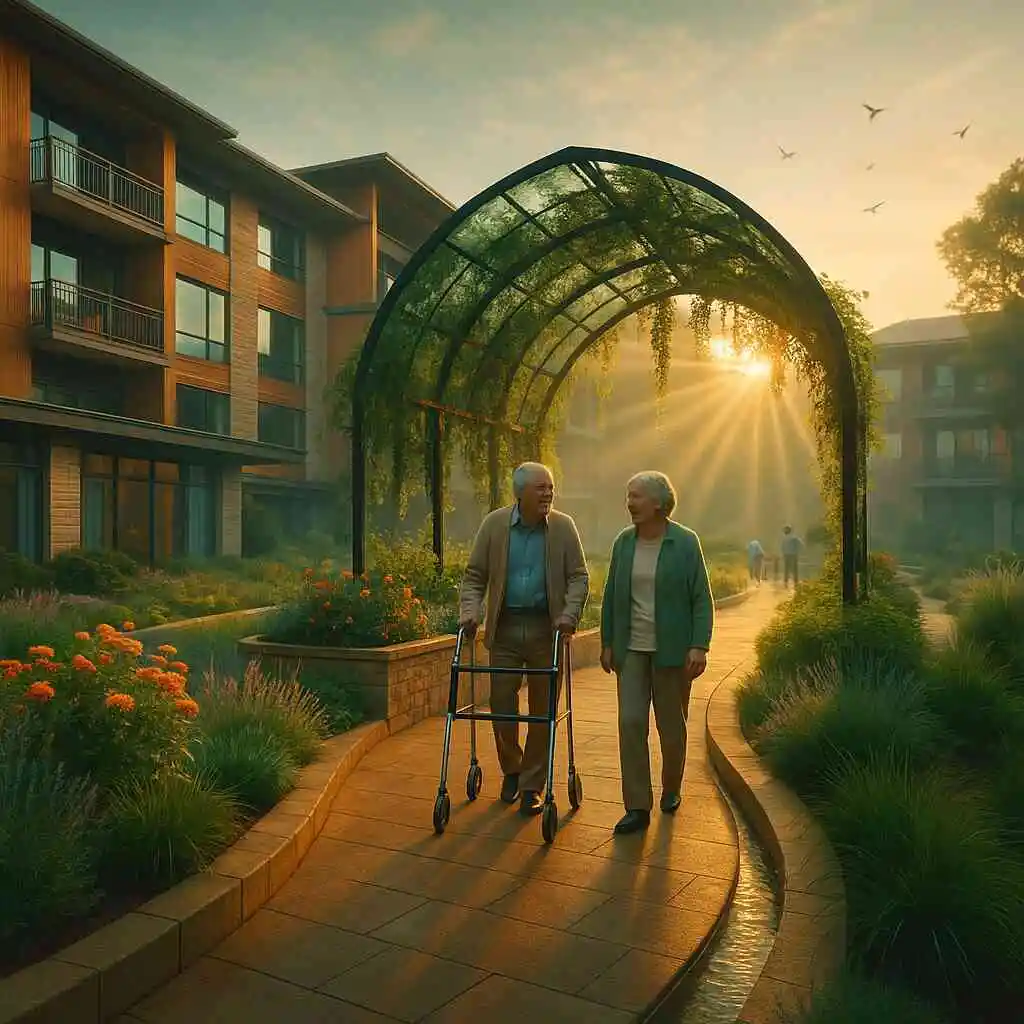 What Does Biophilic Design Mean in Senior Living Facilities