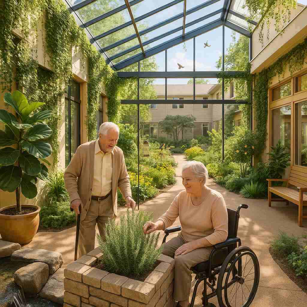 What Does Biophilic Design Mean in Senior Living Facilities