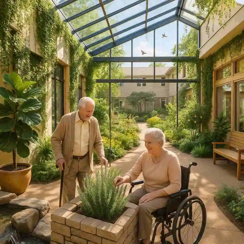 What Does Biophilic Design Mean in Senior Living Facilities