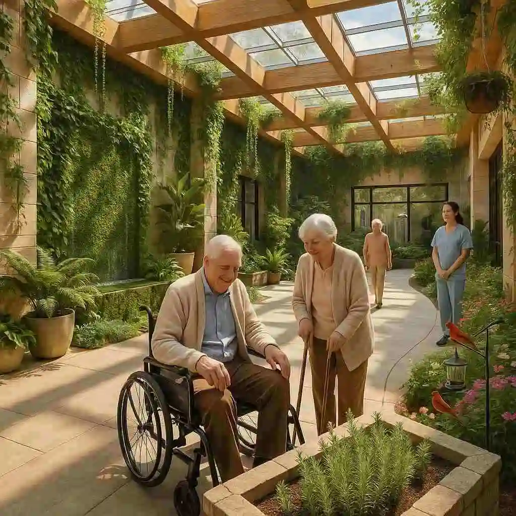What Does Biophilic Design Mean in Senior Living Facilities
