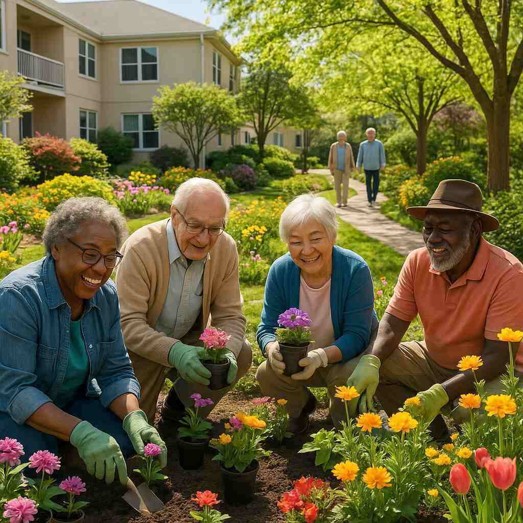 How Senior Living Facilities Support Seniors Through Spring