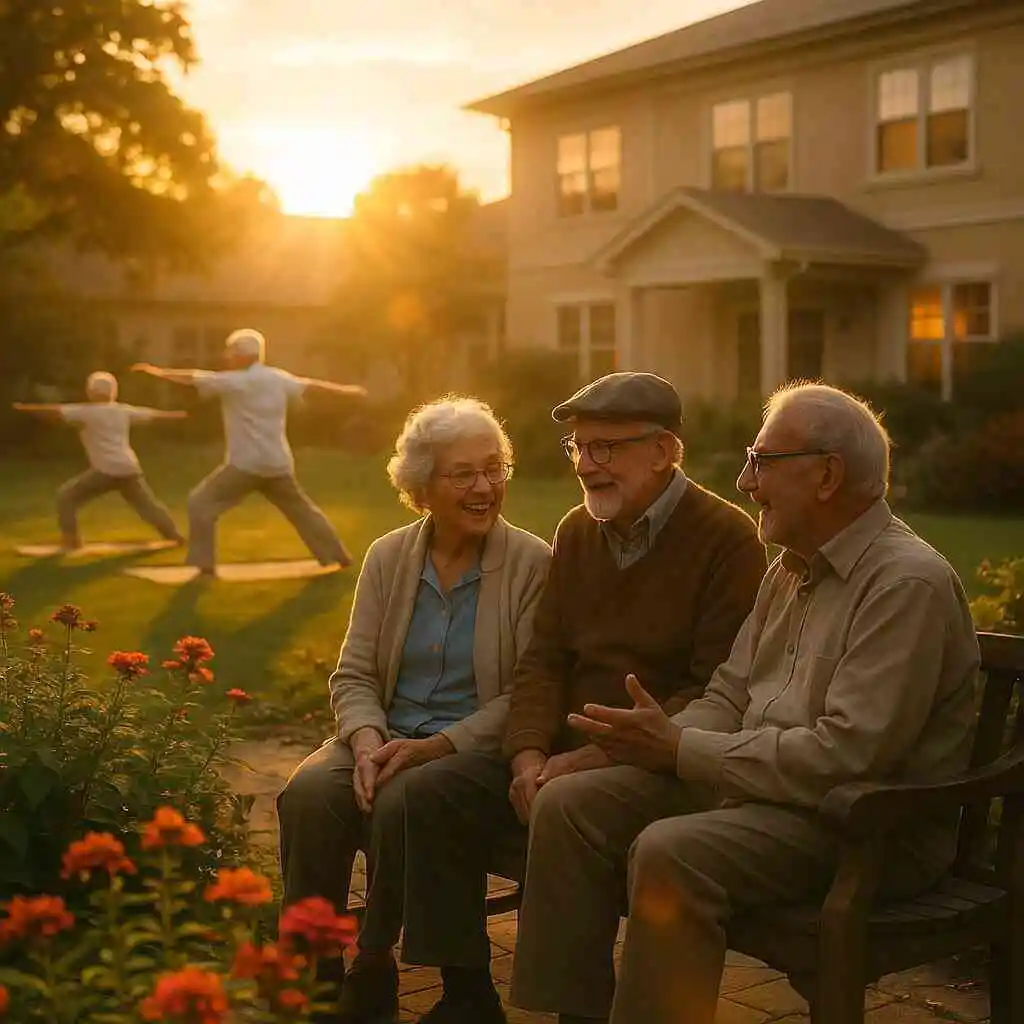 Senior Living Facilities: Social Ties and Cognitive Health