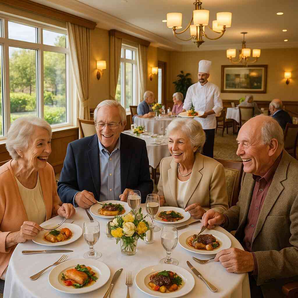 What are the best Senior Living Facilities dining programs