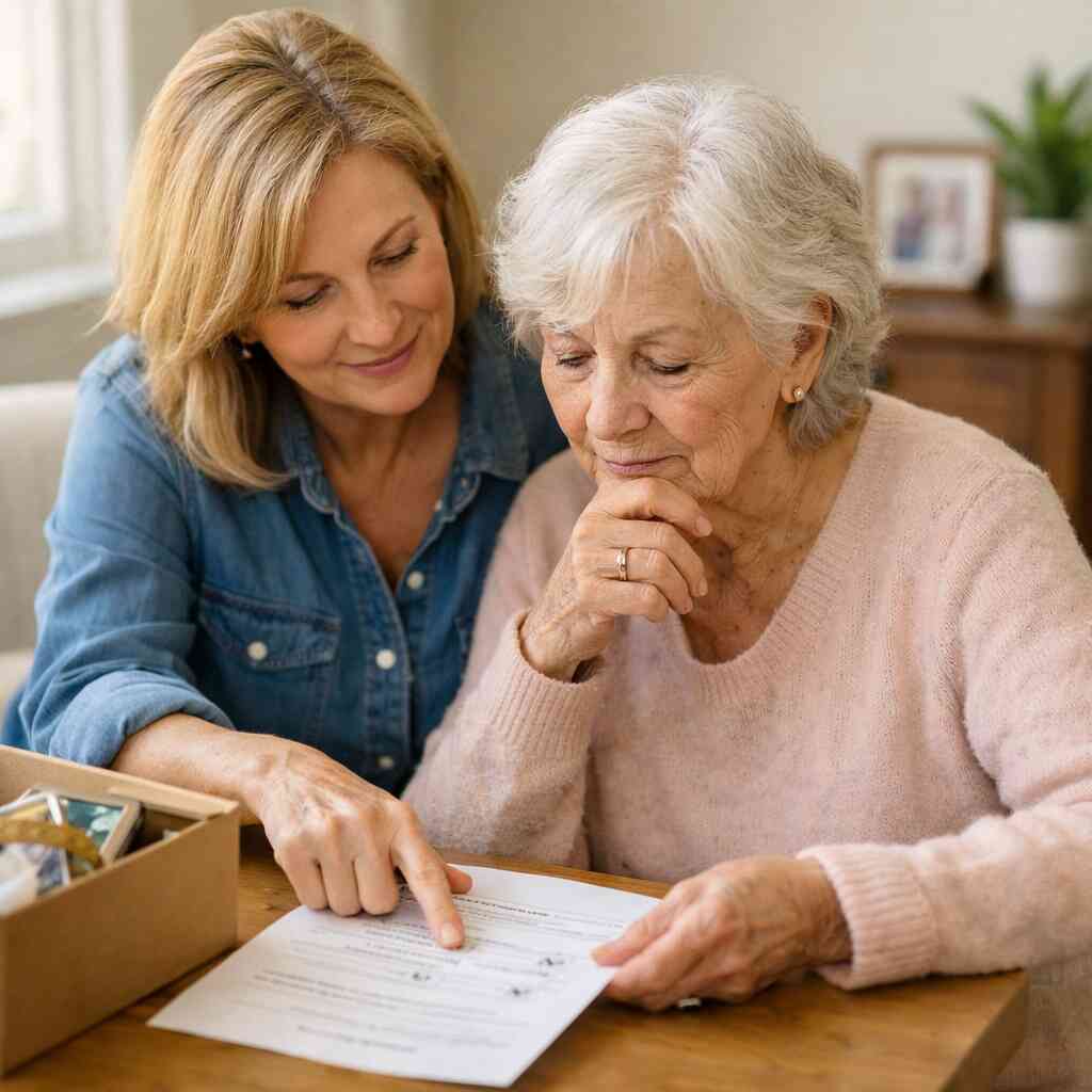 Which documents families should gather before touring or applying — Senior Living Facilities
