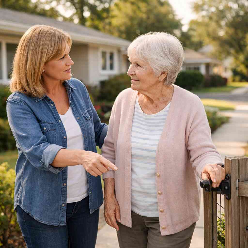 Wandering, falls, and leaving doors unlocked even after repeated reminders — Senior Living Facilities