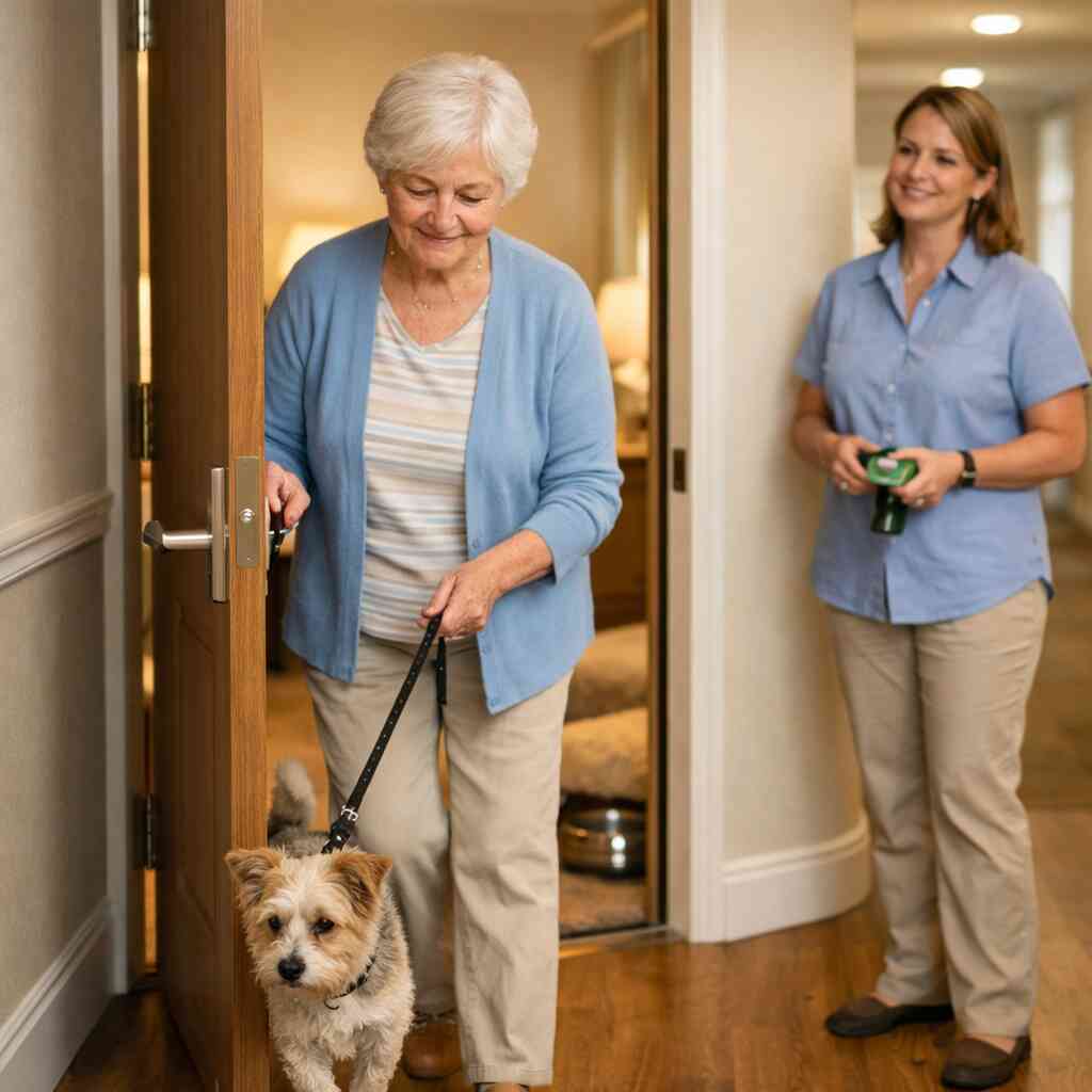 What housing options for seniors actually work when a dog or cat is part of the household — Senior Living Facilities
